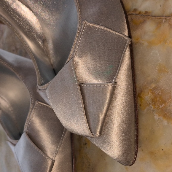 Boutique 9 Gray Slingback Heels Size 8M - Picture 2 of 5